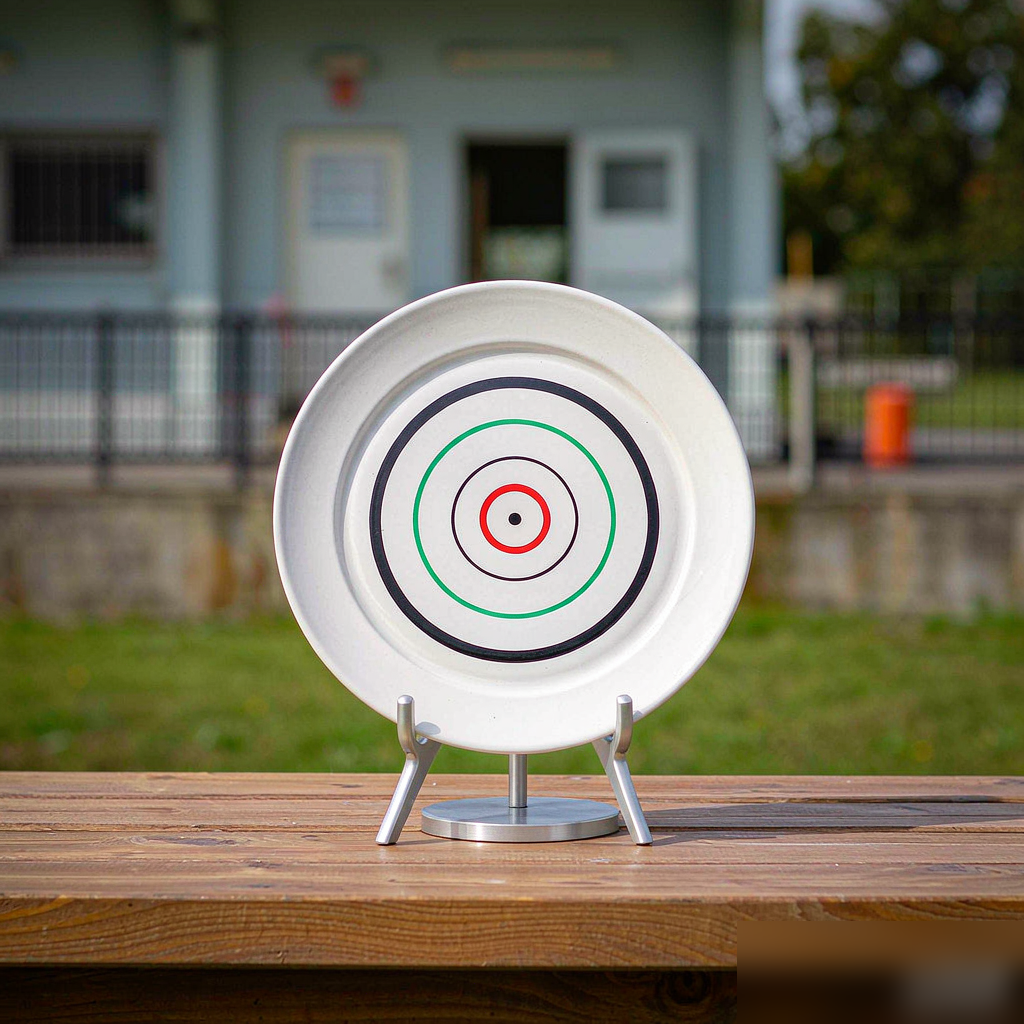 Xingmai ceramic target plate with stand